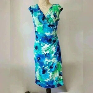 RALPH LAUREN floral sleeveless dress. Size  6